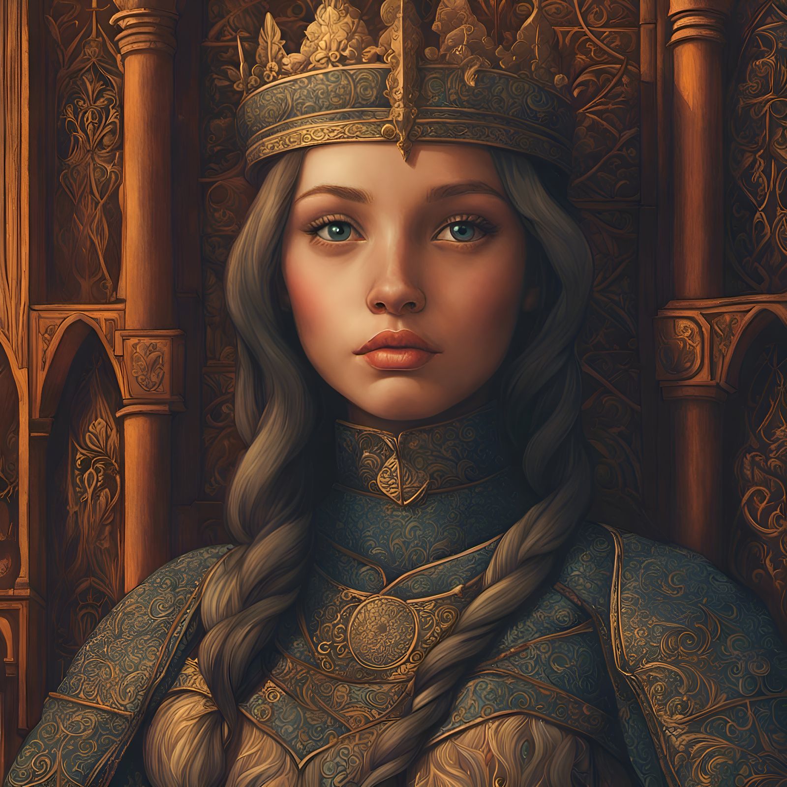 Princess Elowen  by @Dulcineia