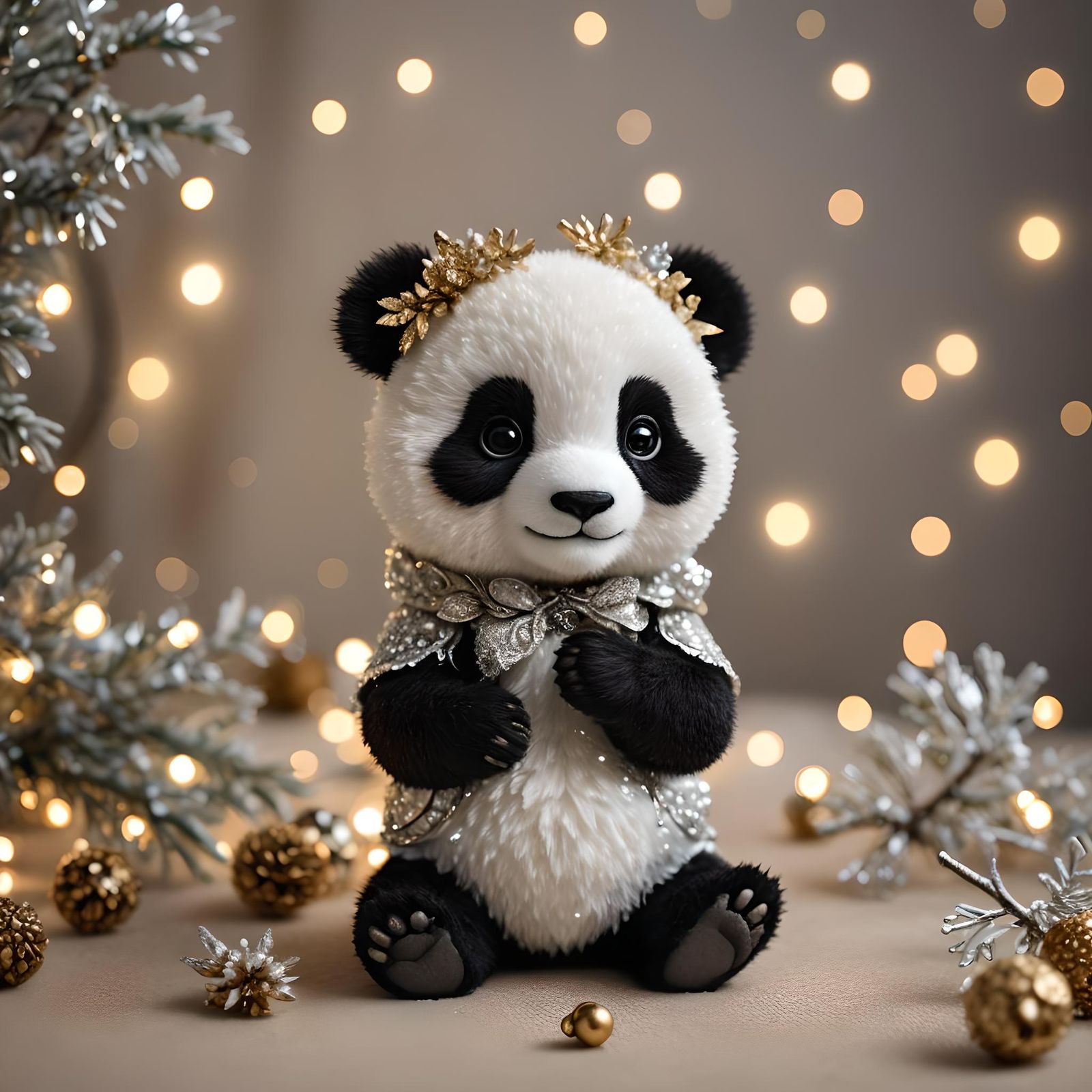 Unseasonable Baby Panda