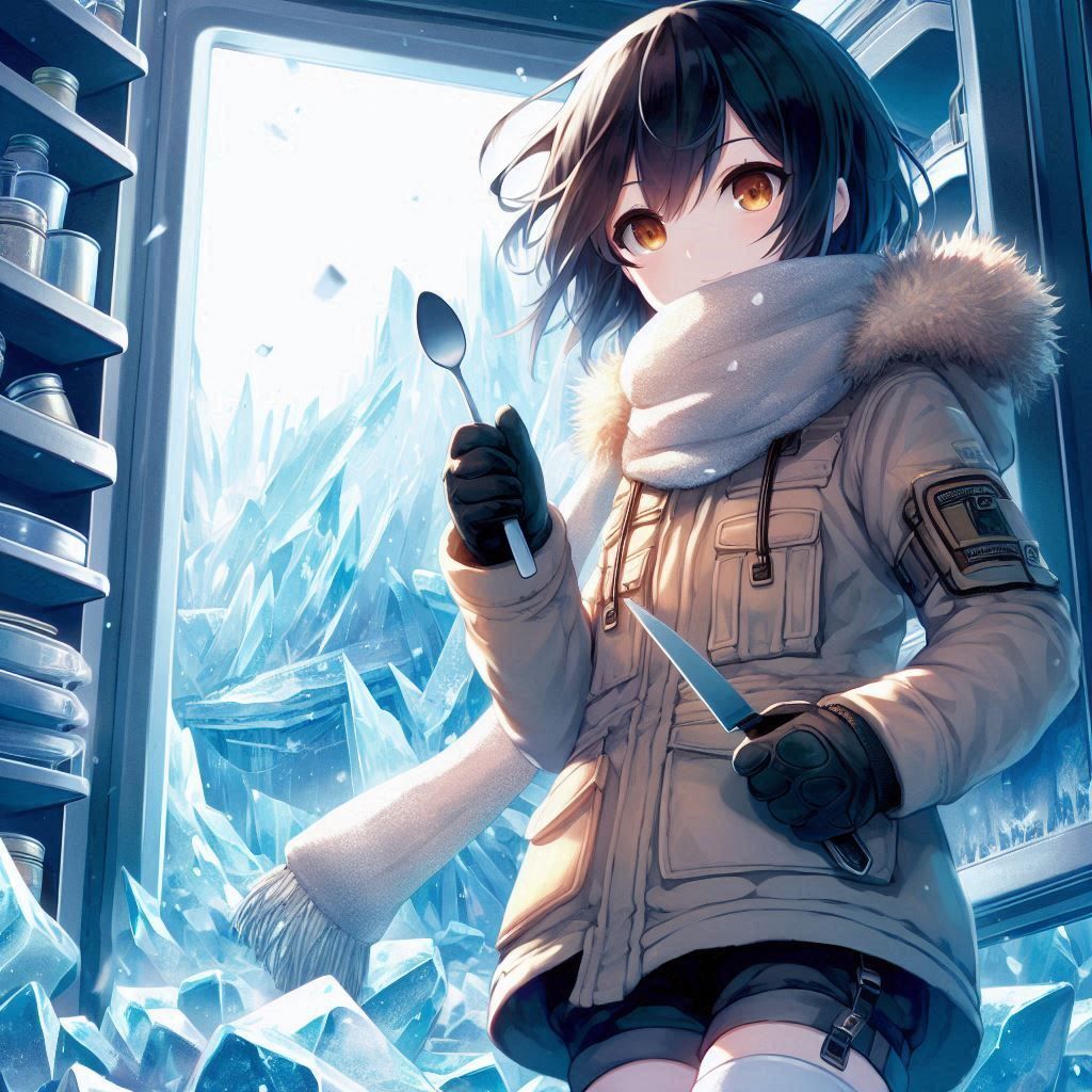 Battle against the ice in the refrigerator ❄