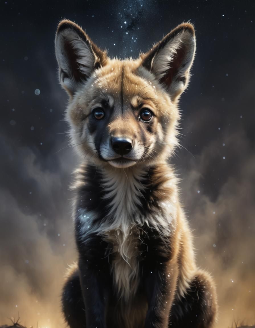 Fantasy Dingo-Kangaroo-Skunk Hybrid