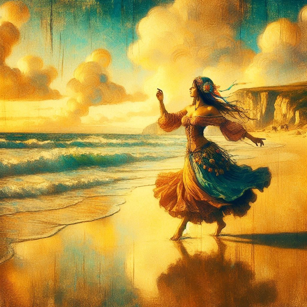 Warmth of sun and sand