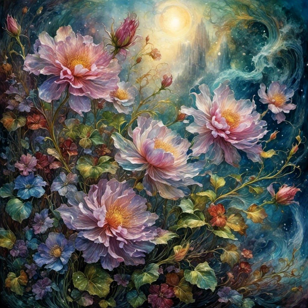 Beautiful Floral Image with Delicate Details