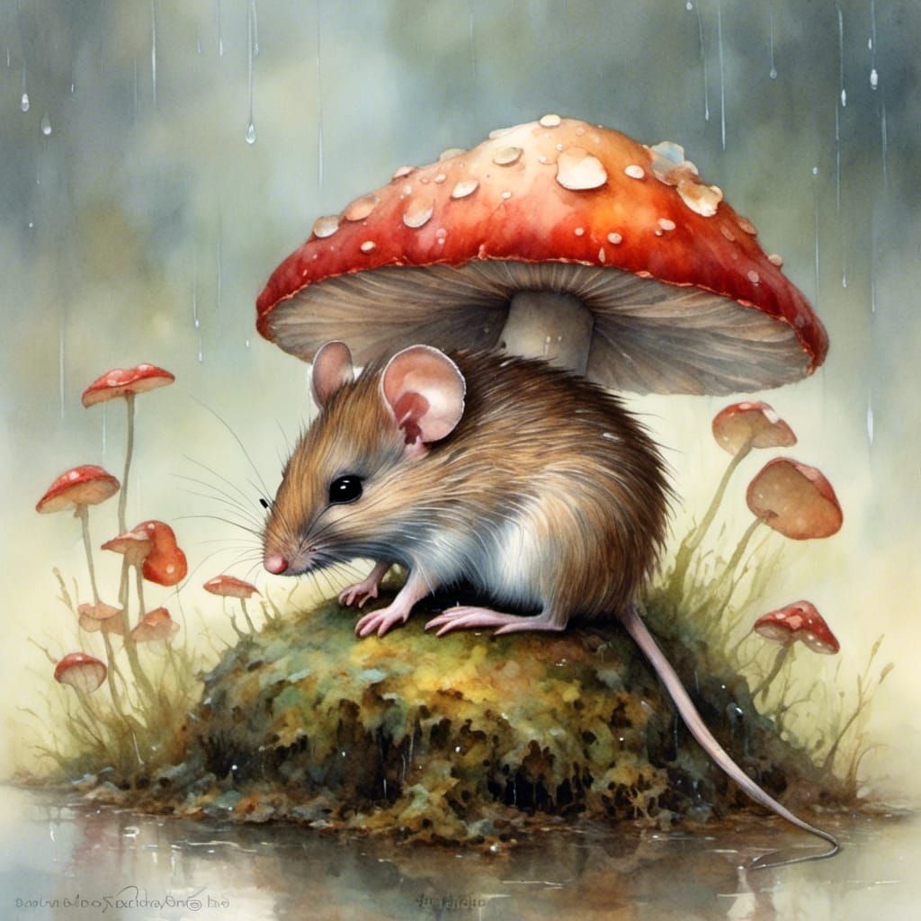 Shelter from the Storm 2  by @AbstractCat