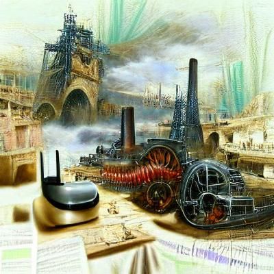 "Fantasy Impact of the Industrial Revolution age in Britain"