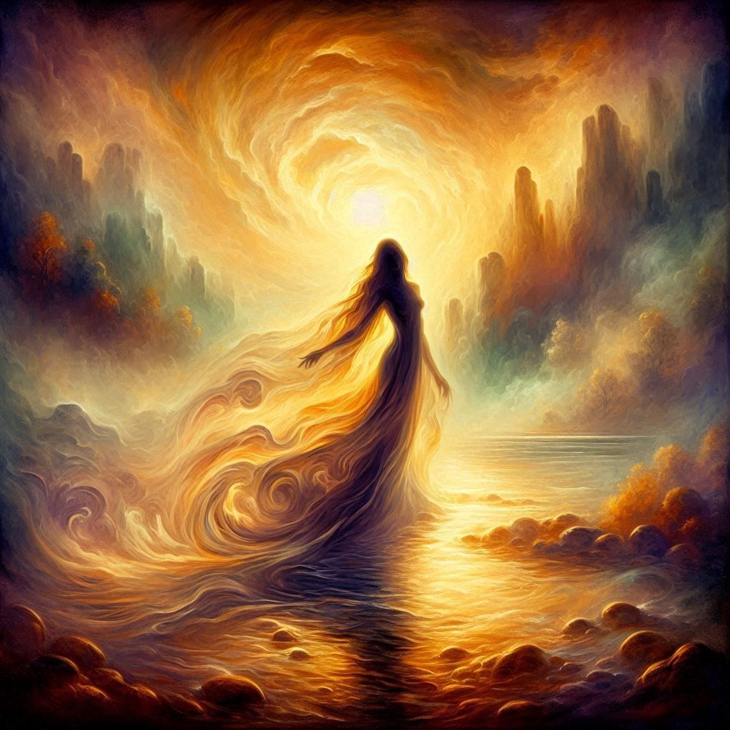 Ethereal Twist in the Golden Hour....