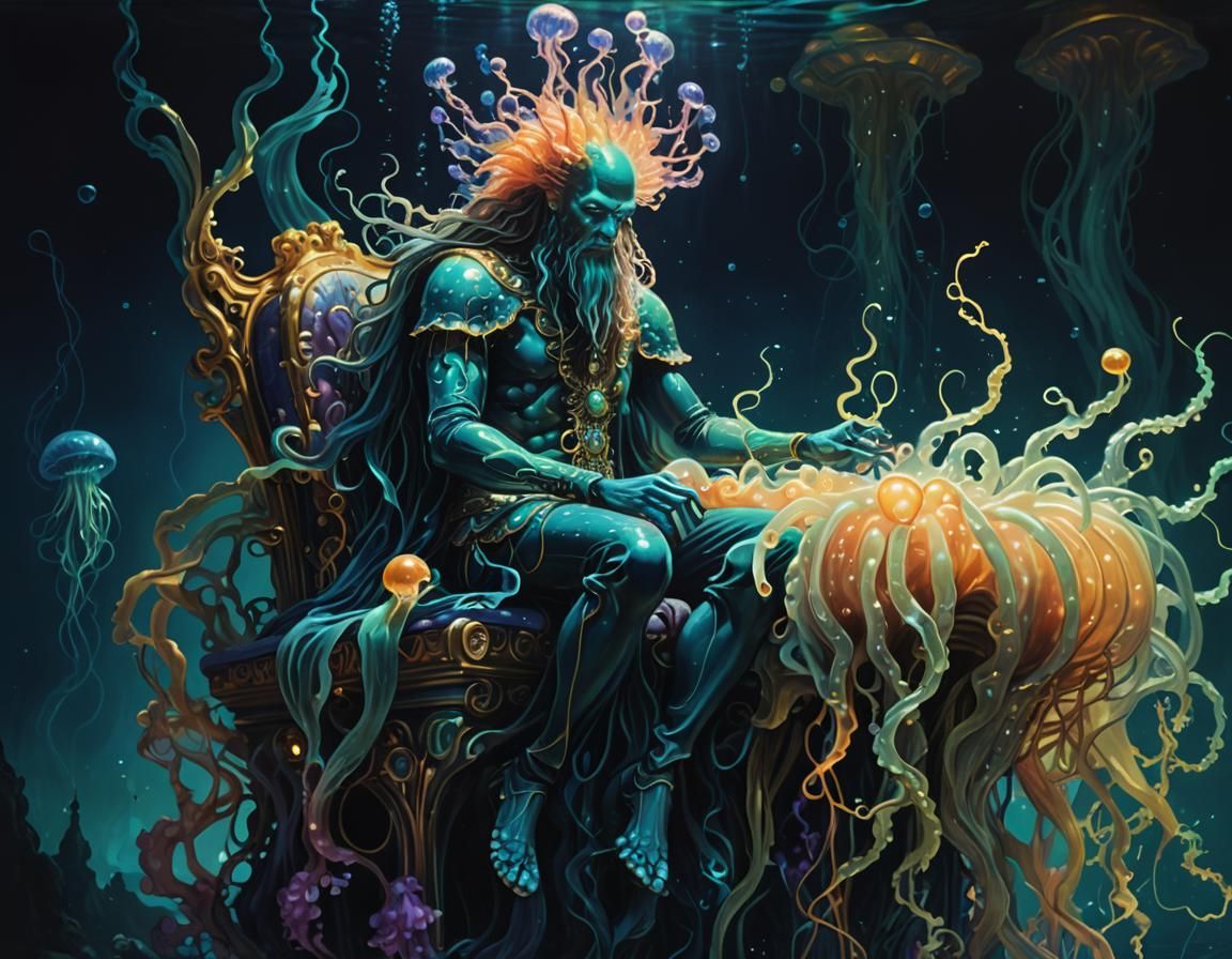 Deap sea god djinn 