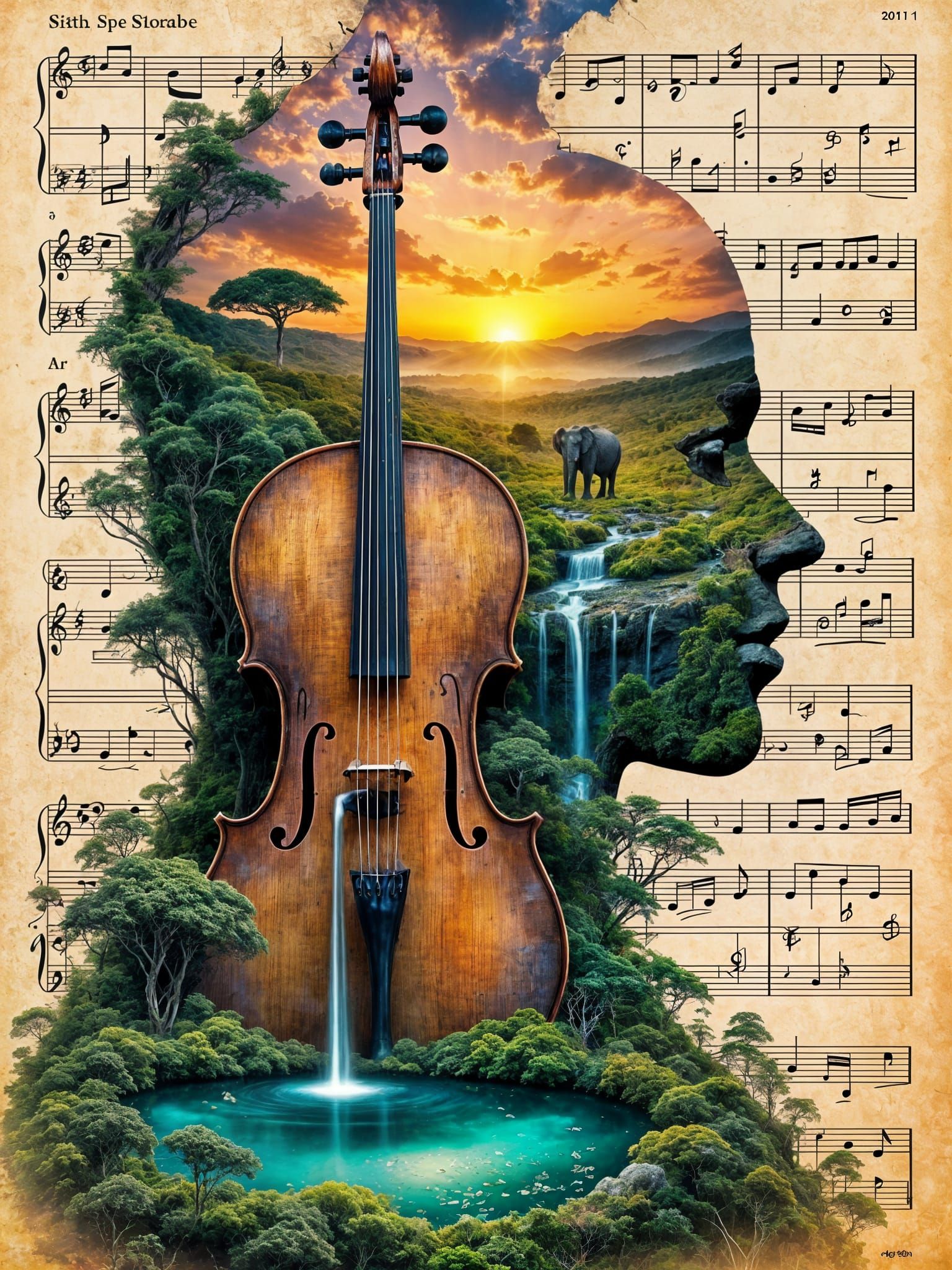 I bless the rains down in Africa ~ Toto  by @Clockmaker