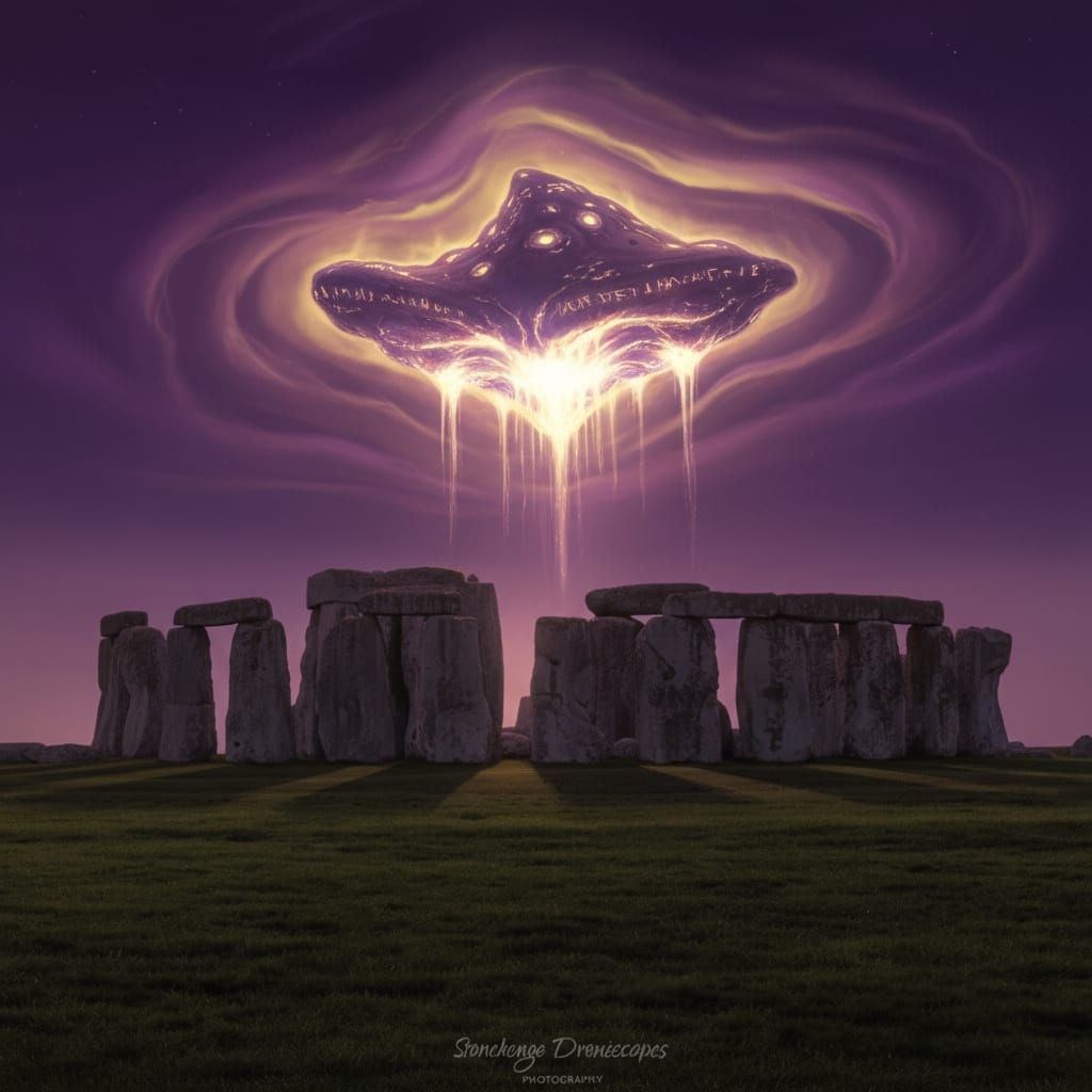 Intergalactic visitors to Stone Henge