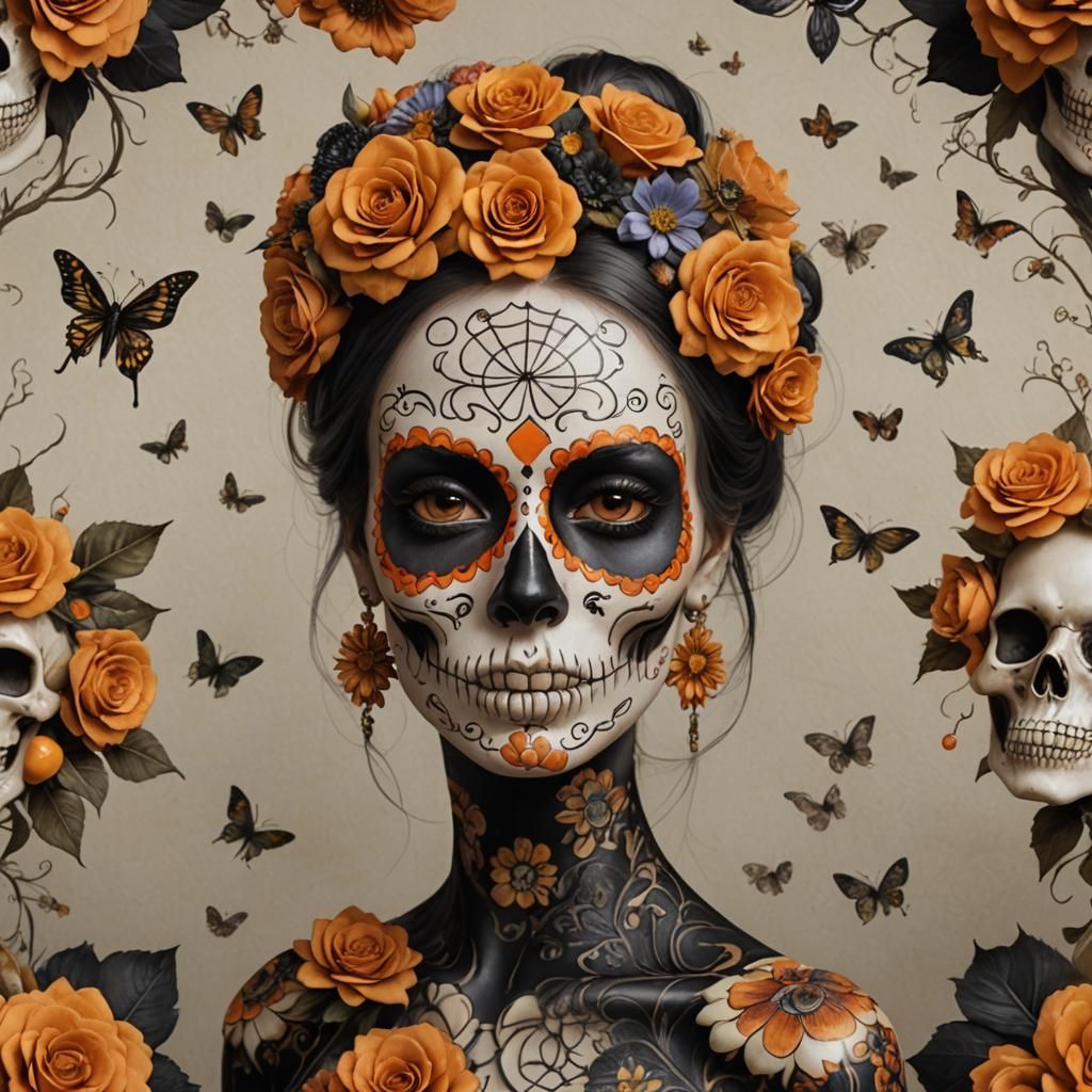 Sugar Skull Woman #278