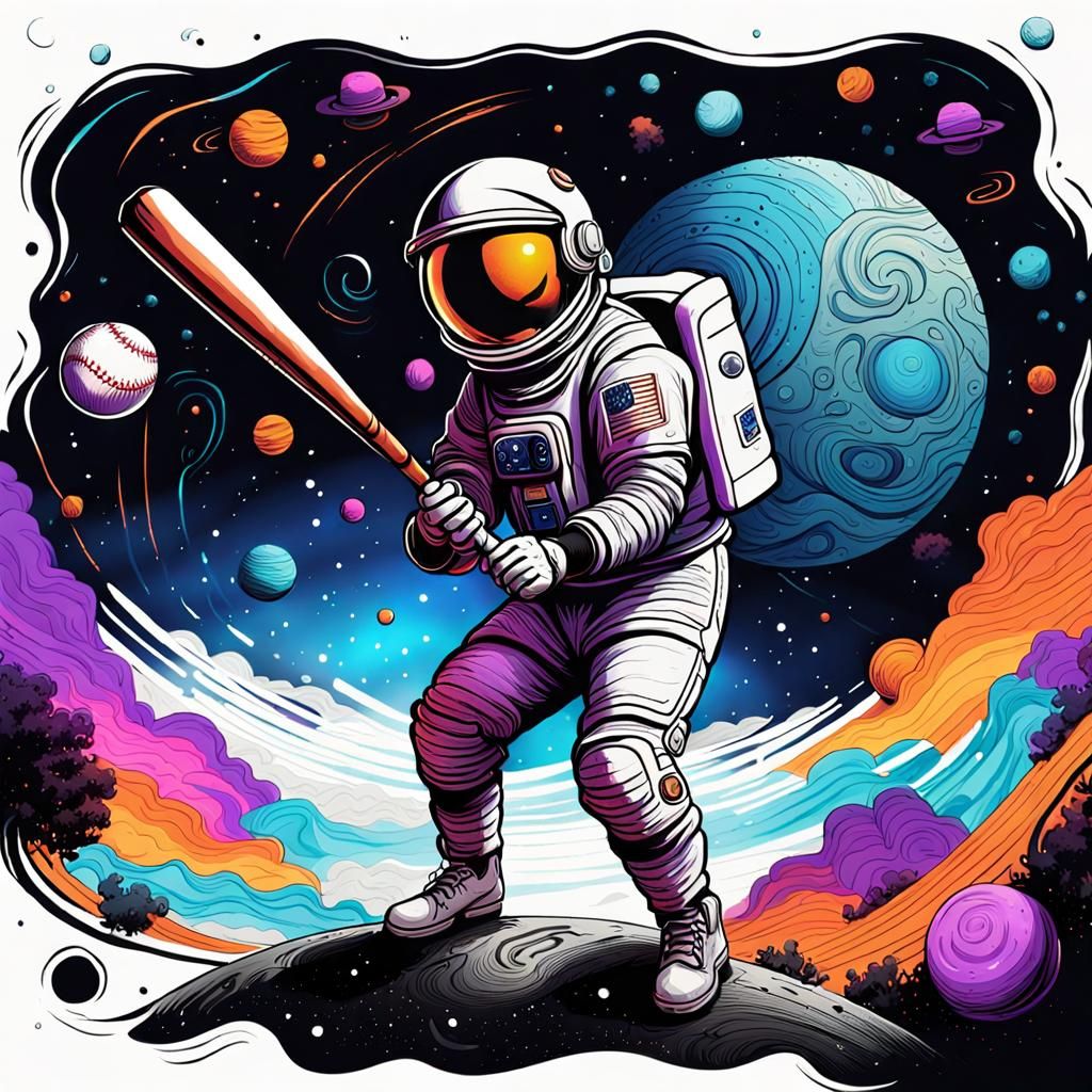 Baseball in Outer Space