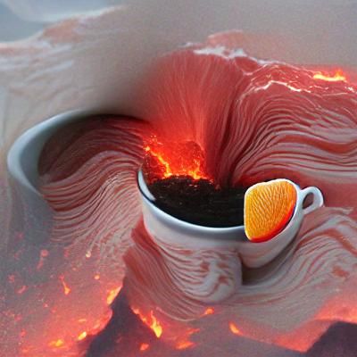 Cup of lava