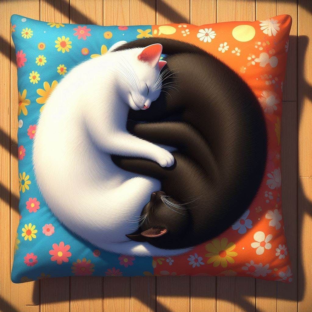 Yin Yang Cats