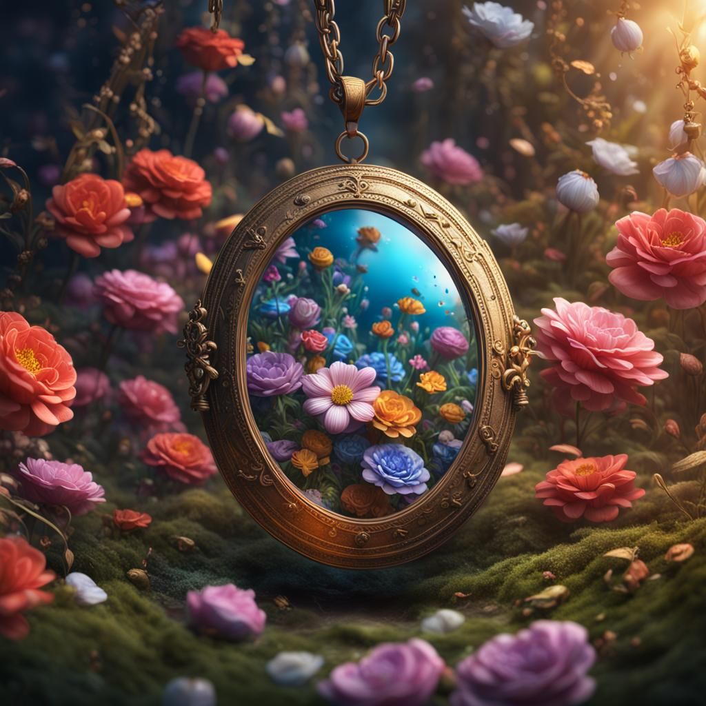 the secret garden - AI Generated Artwork - NightCafe Creator