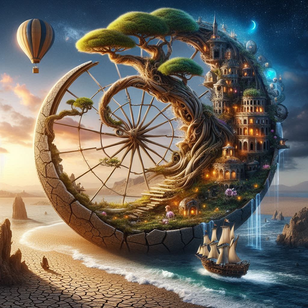 Bonsai village wheel portal