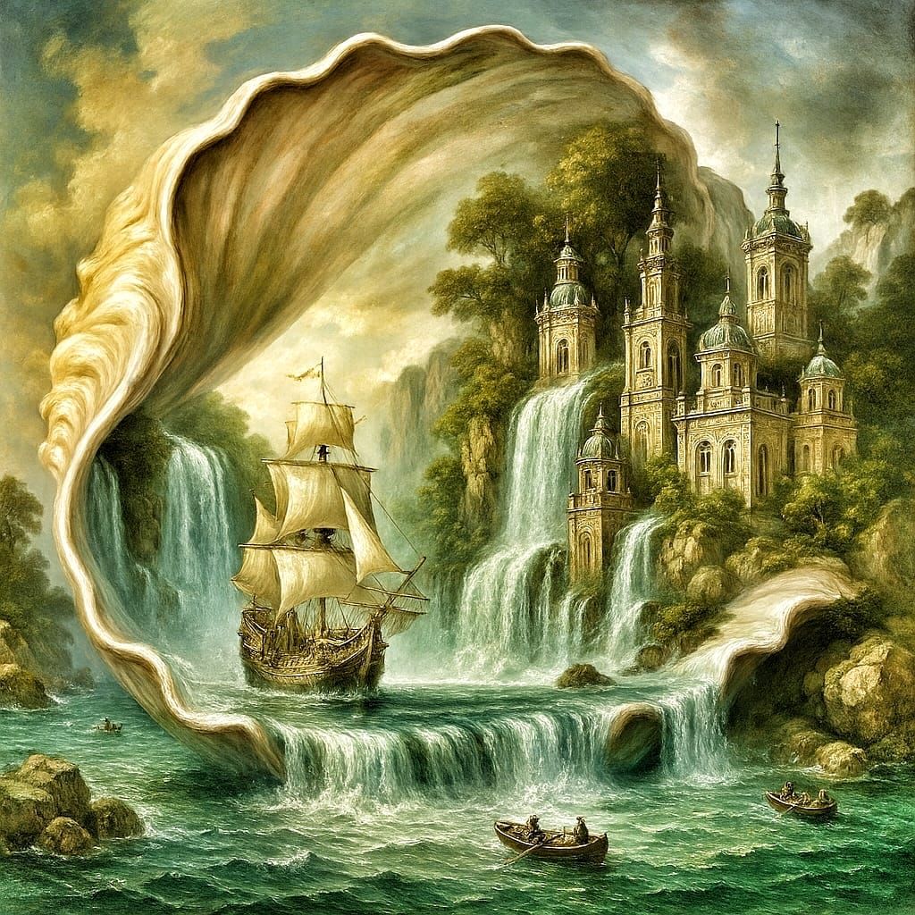 Shell world  by @Croc lover