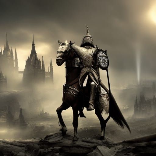 Knights templar - AI Generated Artwork - NightCafe Creator