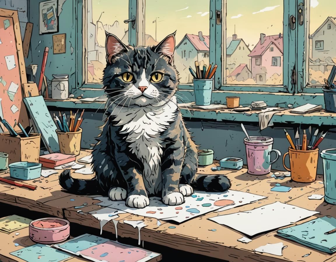Malerkatze