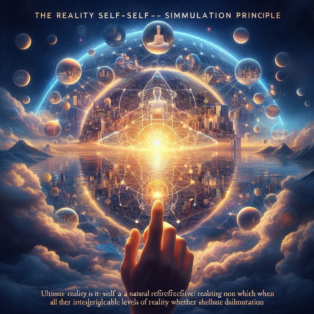 The Reality Self-Simulation Principle  ultimate reality is i...