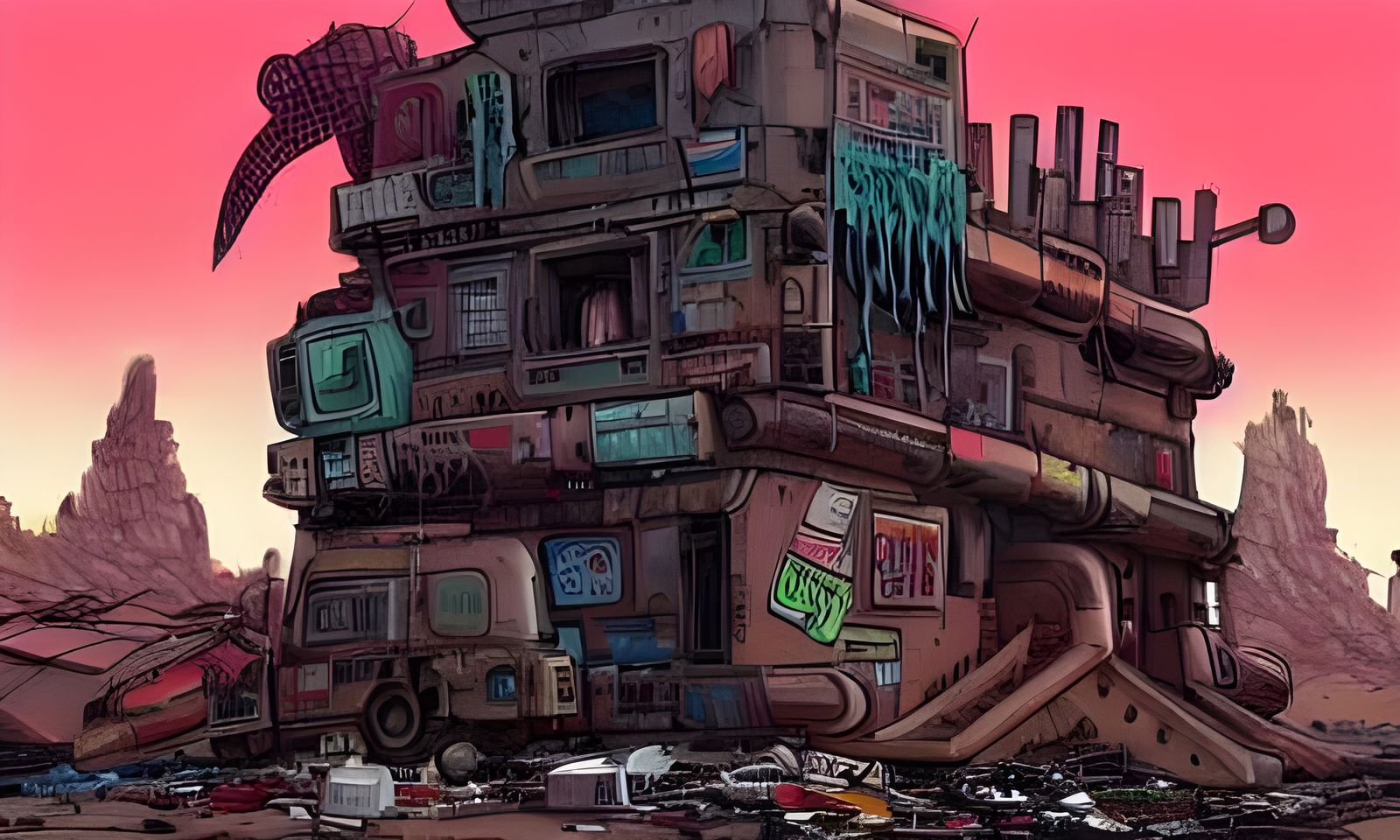 Post apocalyptic fort