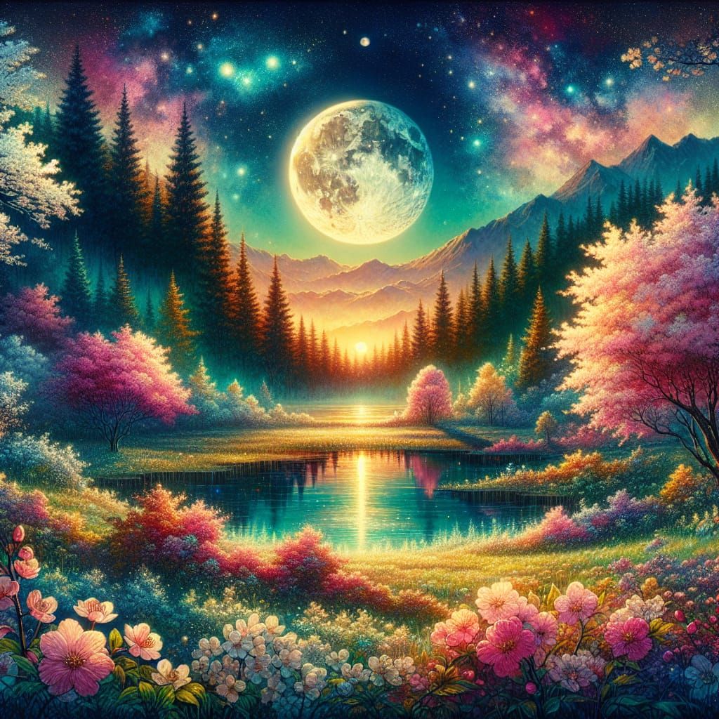 colorful vibrant Sunset over the ocean, Rays of Sunlight peaking through the clouds | 16k resolution, 64 megapixels, epic maximalist landsca...