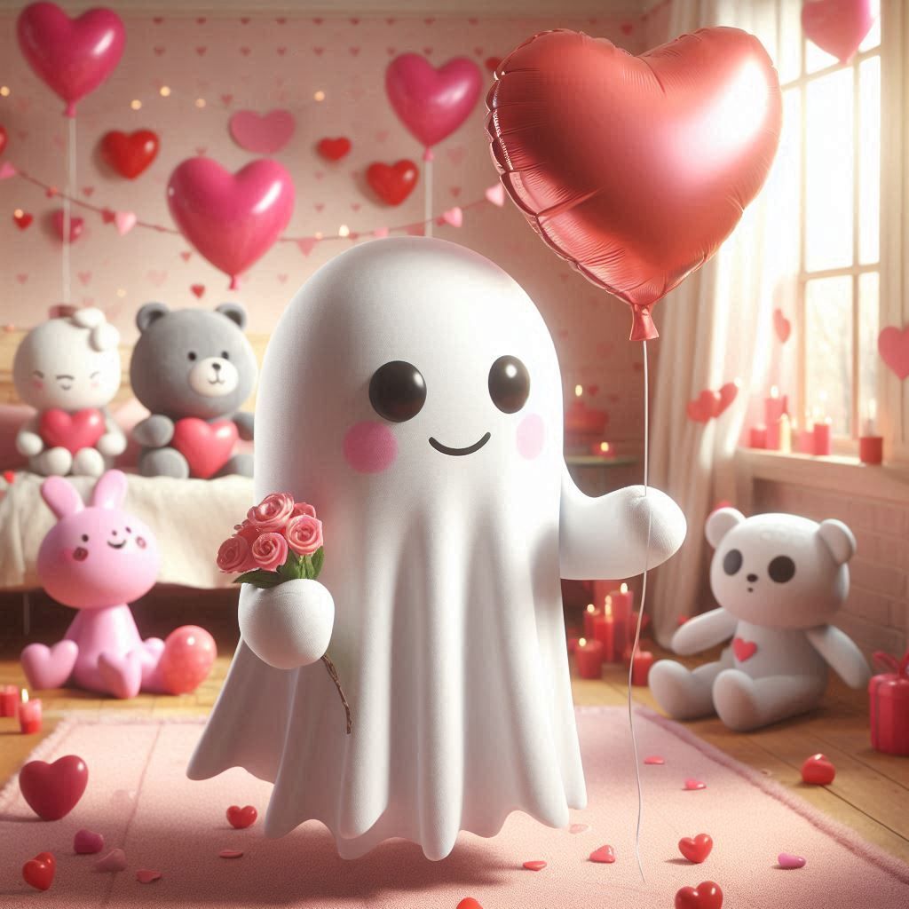 Ghost Valentines Day