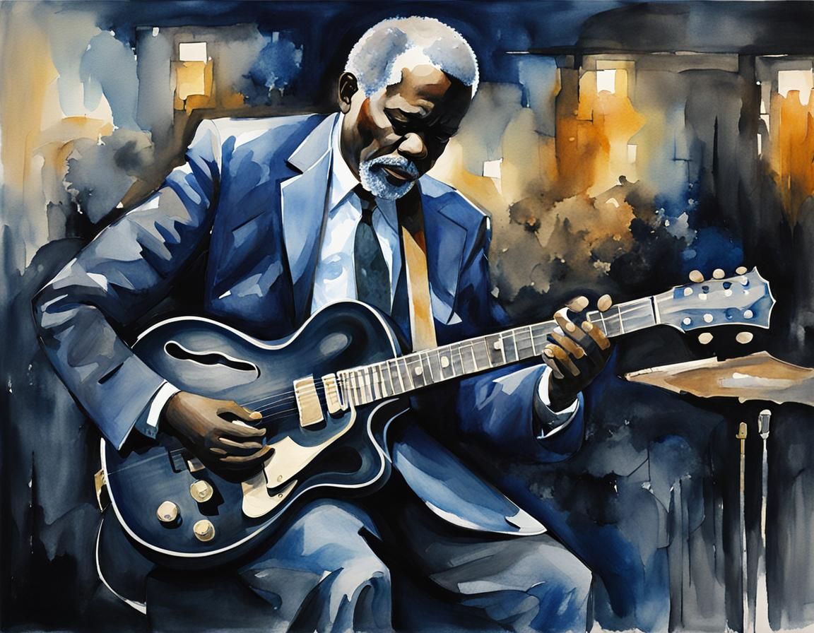 A Case of the Blues  by @Mister