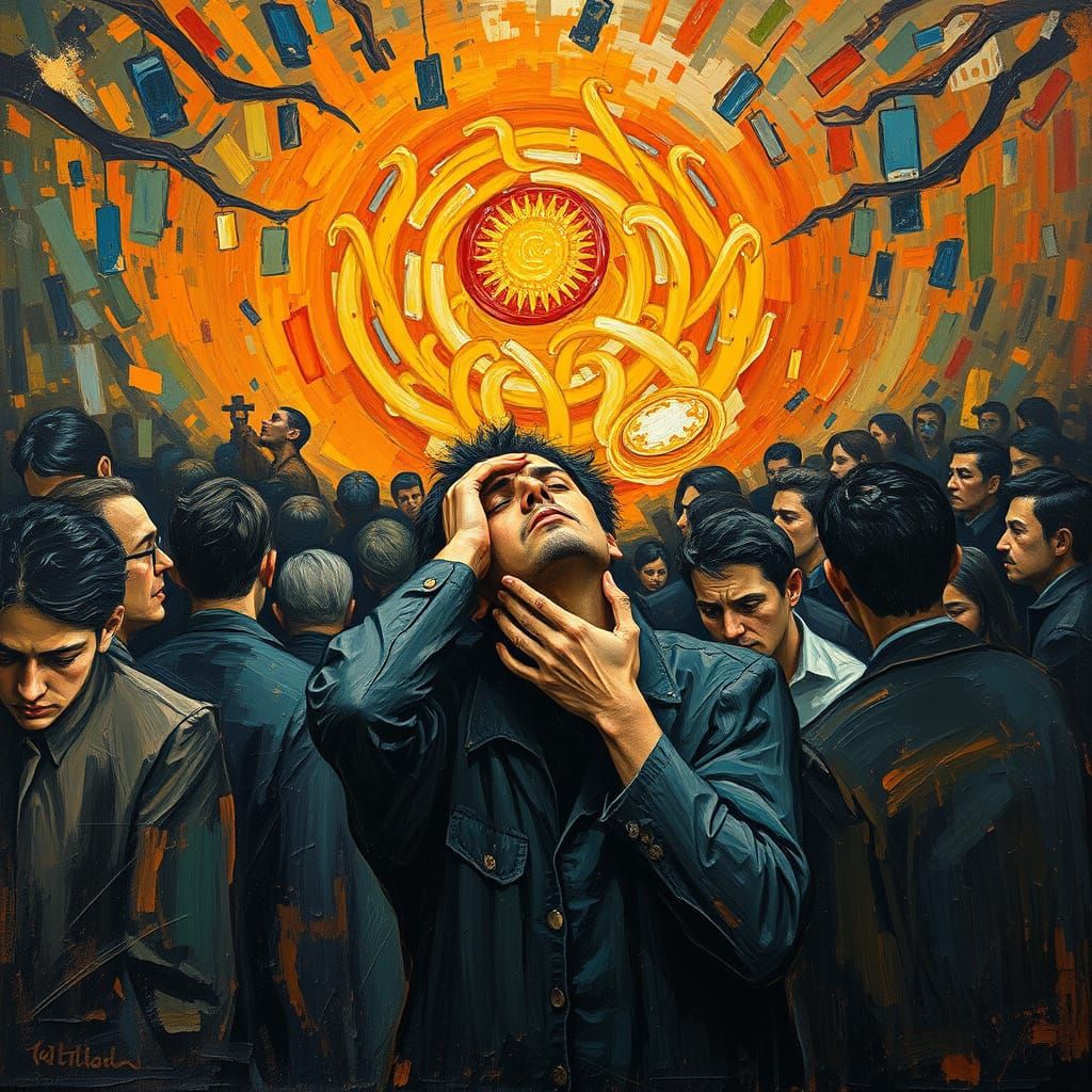 Karmic Vortex: Suffering in Neo-Expressionism