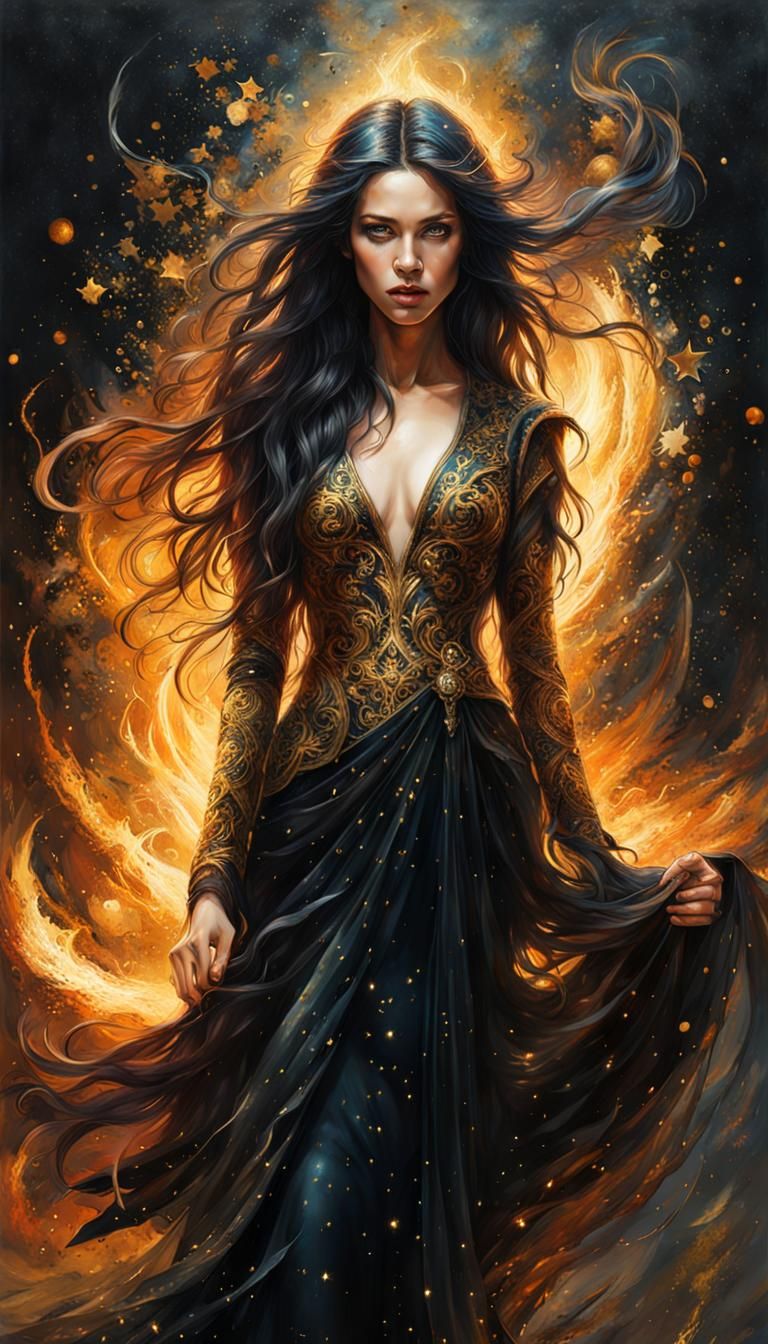 The fiery spell  by @BiaKra