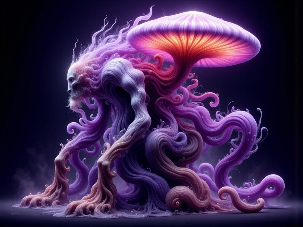 The Truffle Monster from Hell  by @Defenestrated Feather