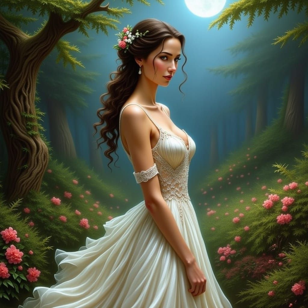  <lora:Wolf Flux:1.0>woman