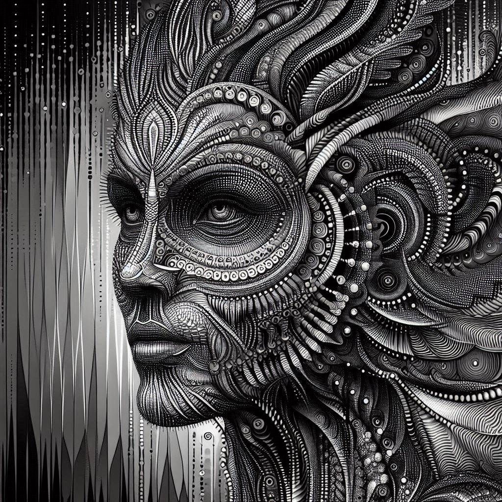 Tribal Mosaic Pattern #1