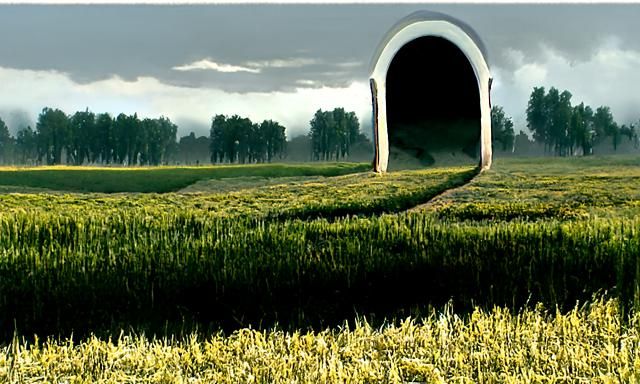Archway in a Field