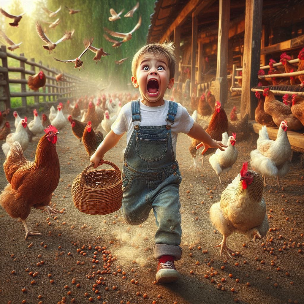 I ONLY CAME TO FEED YOU....I'M BEING ATTACKED