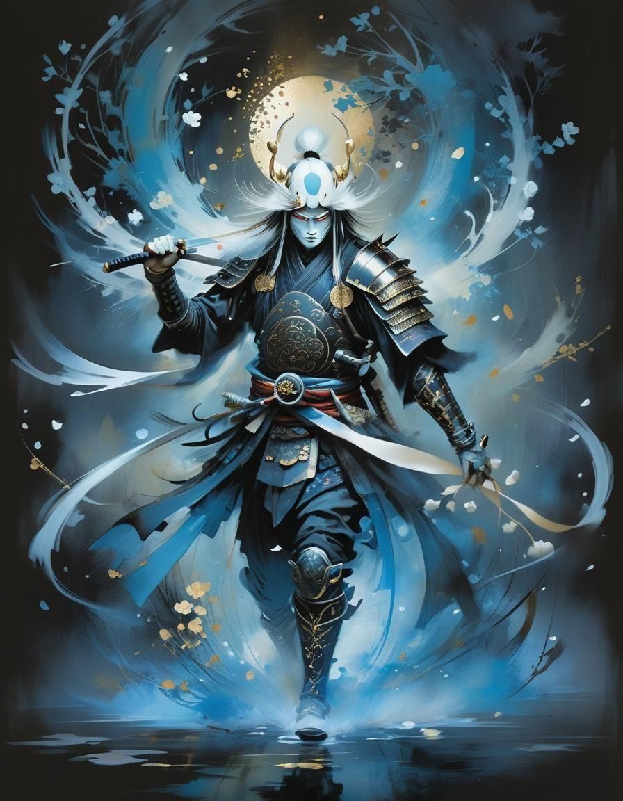 Spirit of the Fallen Samurai  by @Hek