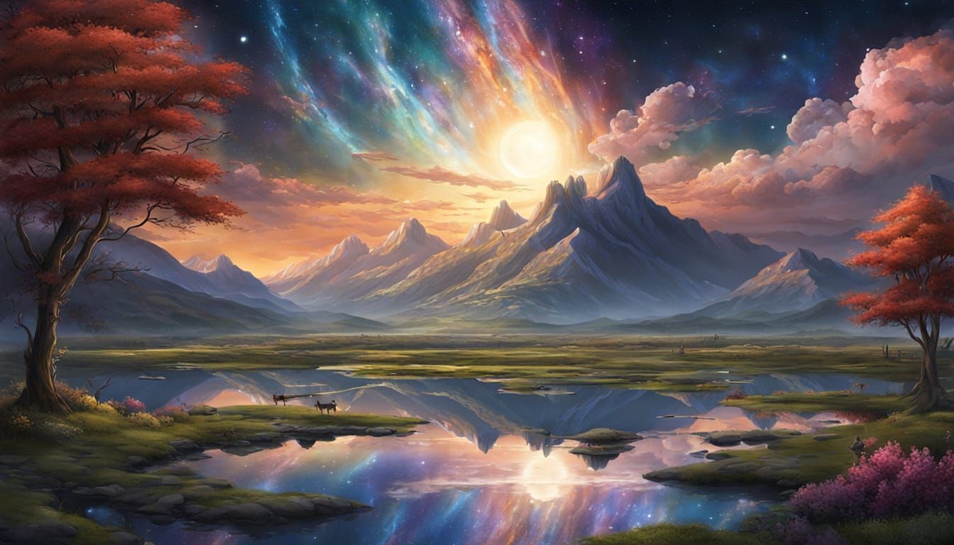 Cosmic Serenity  by @The Closer