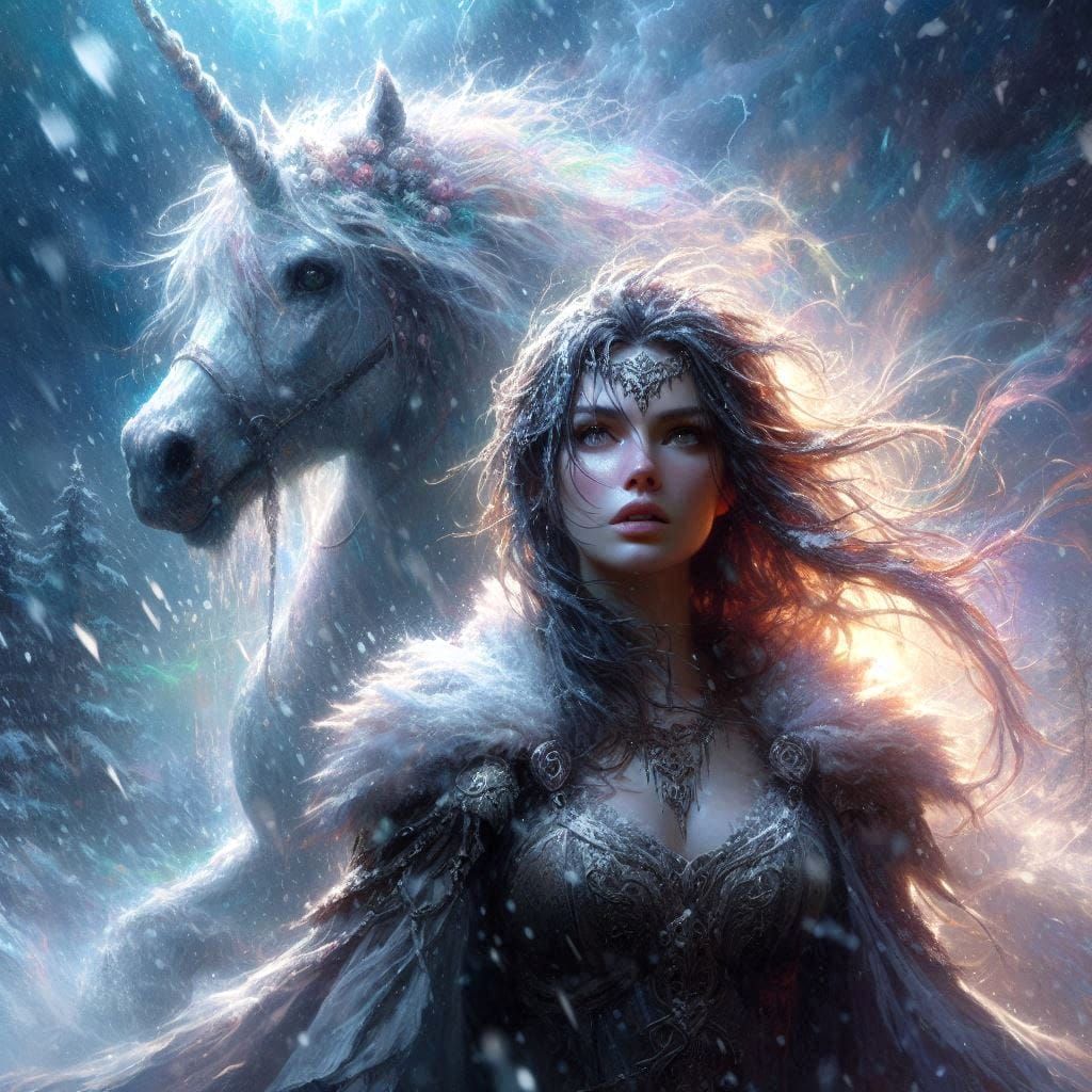Queen of Frost and Flame: Grace beneath winter’s crown