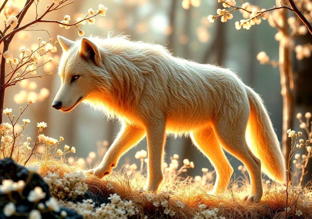 the white wolf
