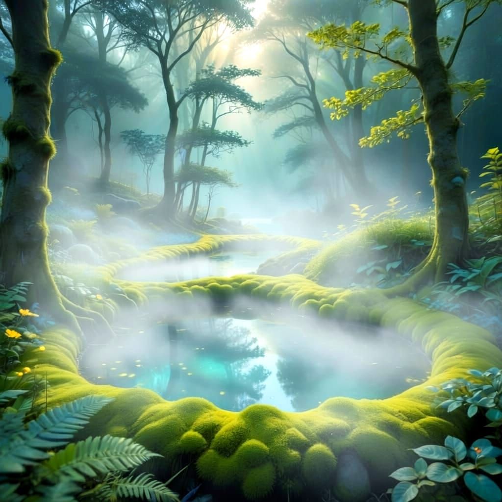 Enchanted Wood Between Worlds  by @Natural Disaster