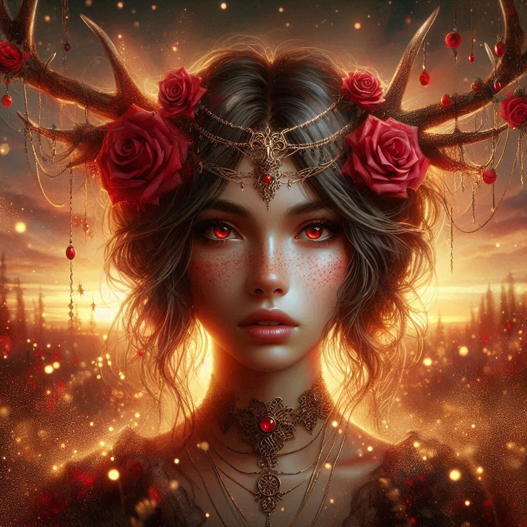 Rosy Antlers (Revised)