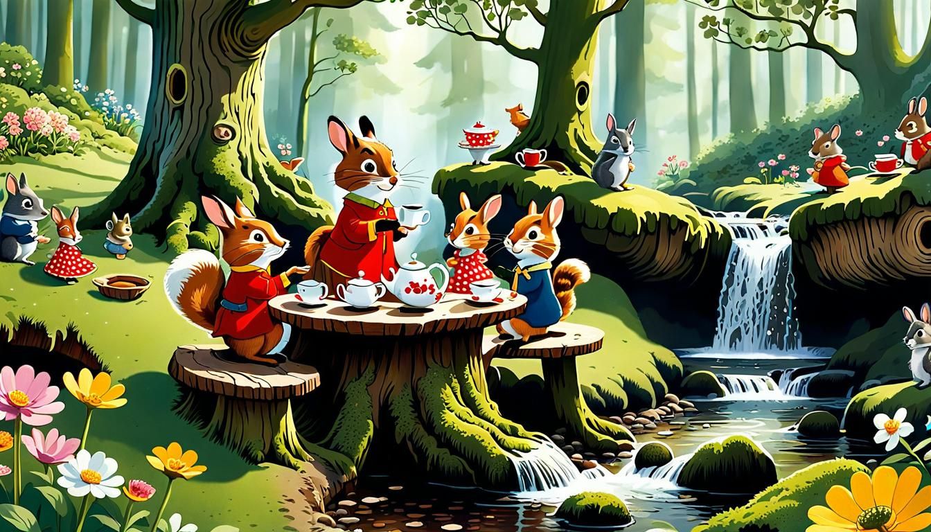 A Festive Day in the Forest
