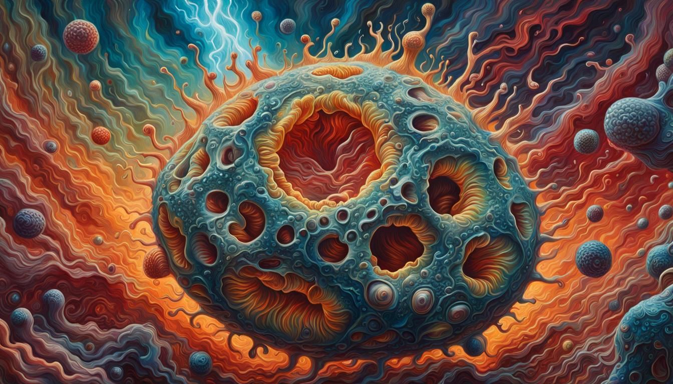 Amoeba rising  by @MacMikkola