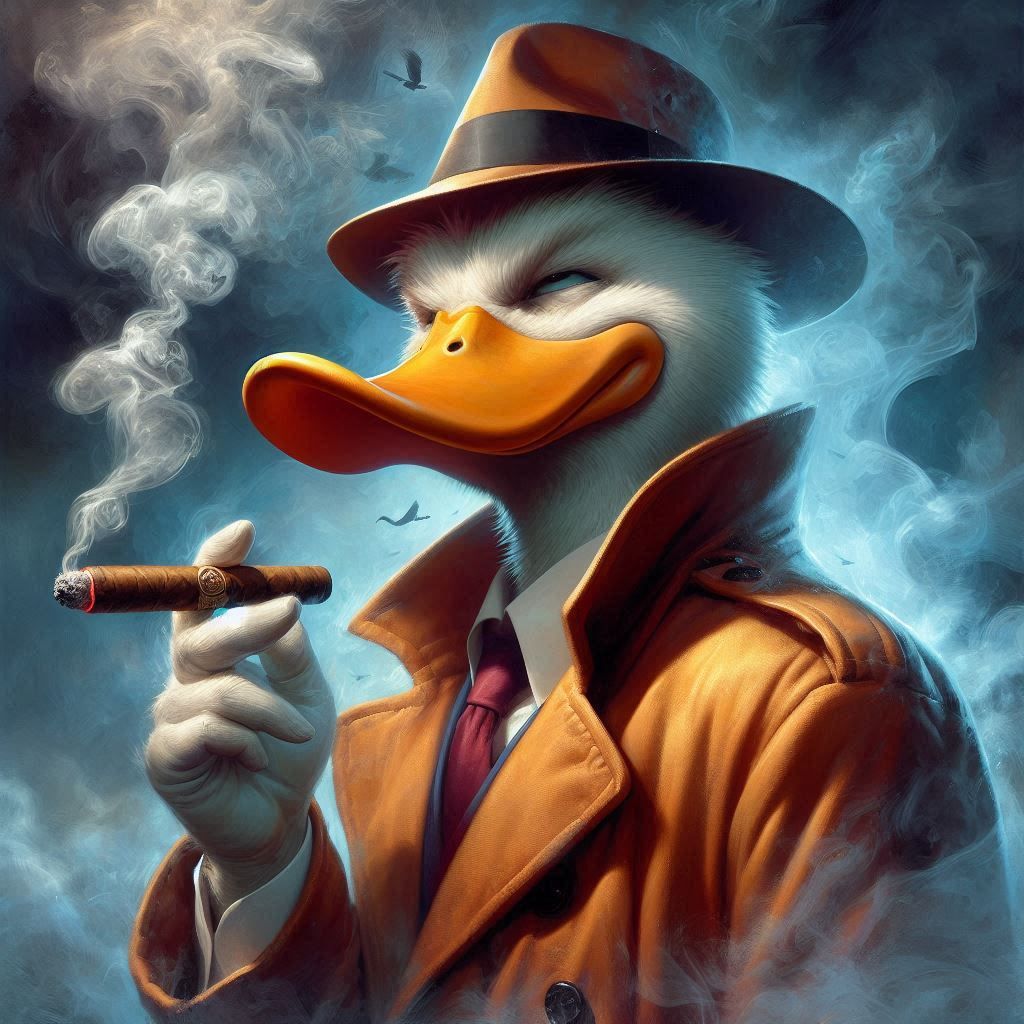 Howard The Duck  by @Sixx