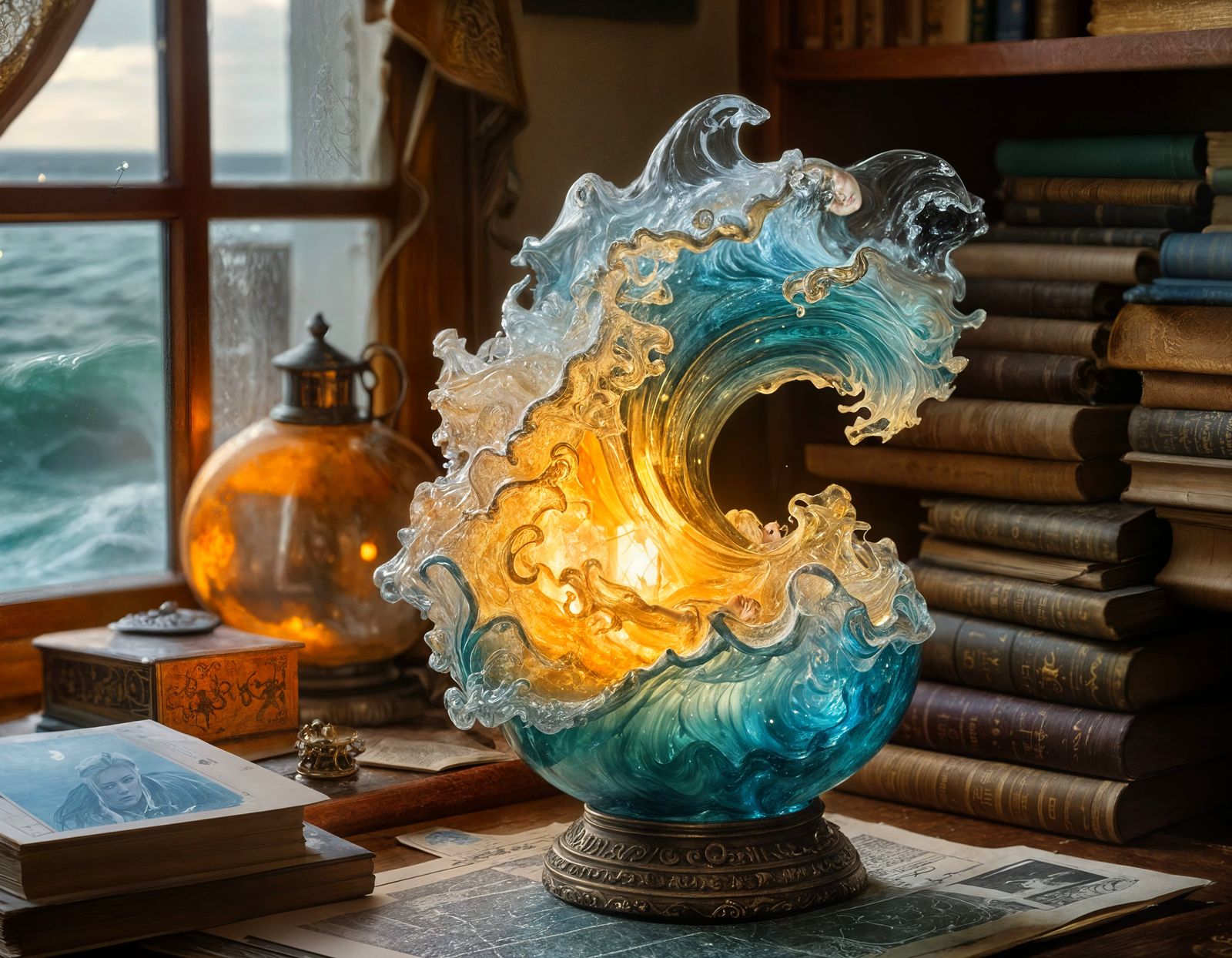Kanagawa's lamp