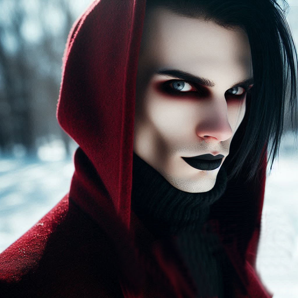 The red coat guy turned around. (Well... it was baddie)