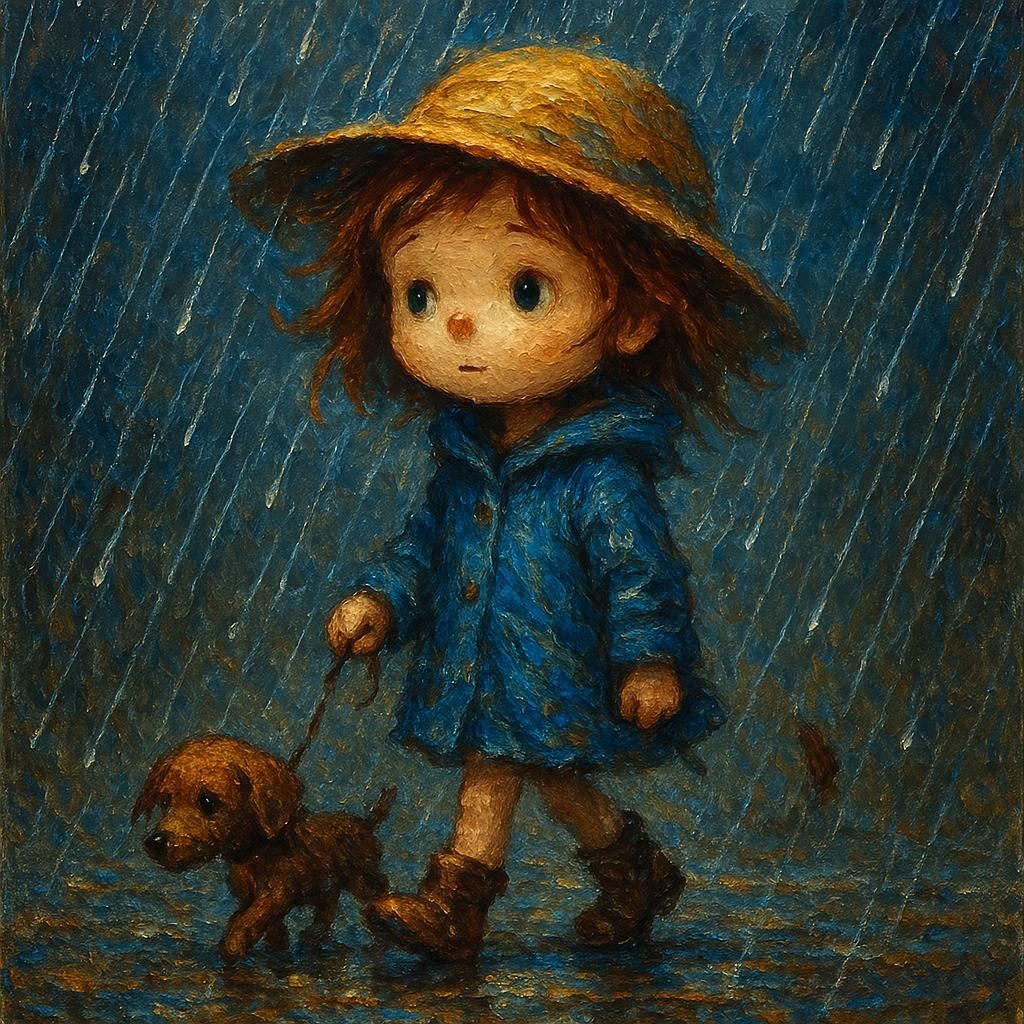 On and on the rain will fall.