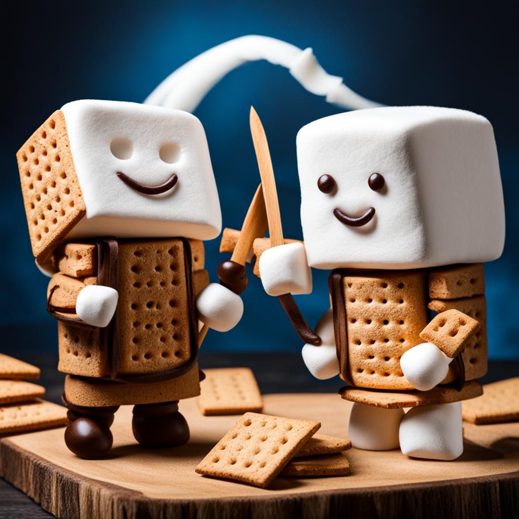 S’mores Warriors, you are complete - AI Generated Artwork - NightCafe ...