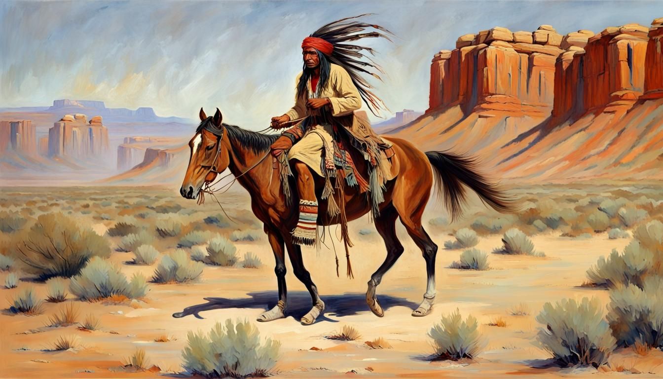 He'd been through the desert on a horse with no... JEFF... t...