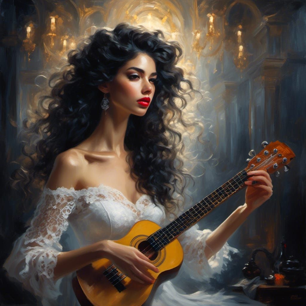 <lora:Music Instruments:1.0> 