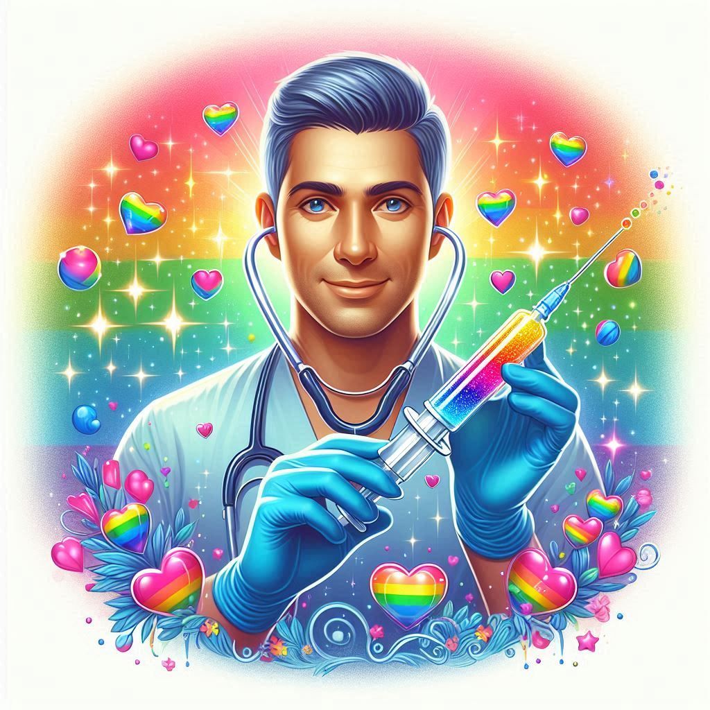❤️‍🩹🧑‍⚕️💉🌈✨💖