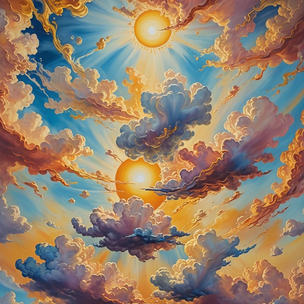 Time in a bottle heavenly sunshine beams divine bright soft ...